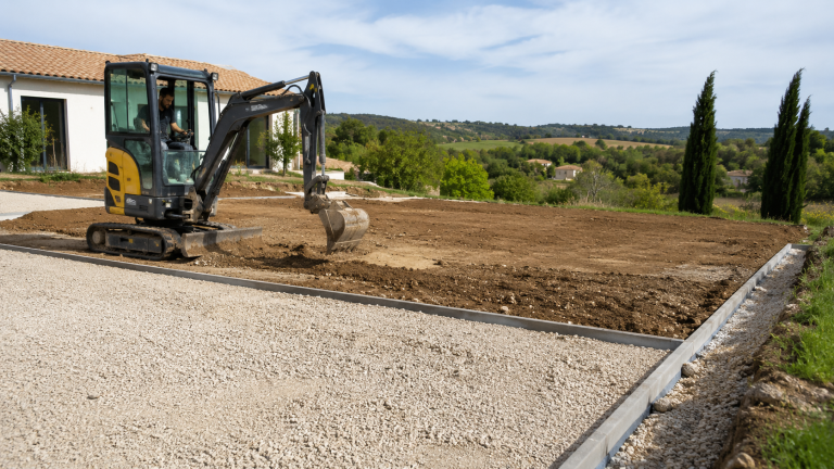 🚧 Terrassement à Villeneuve-sur-Lot, Fumel et Sainte-Livrade-sur-Lot : pourquoi bien préparer son terrain change tout ?